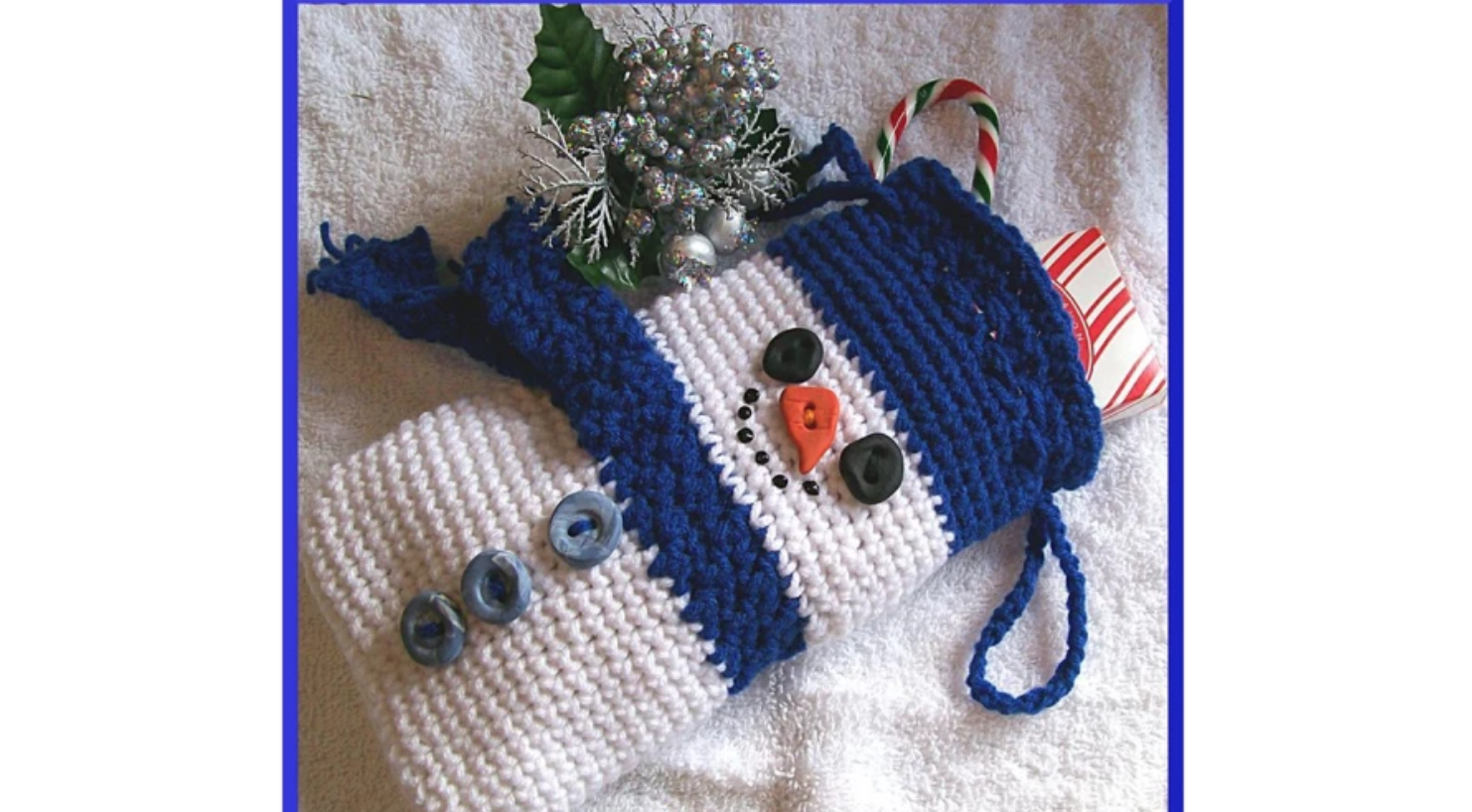 Crochet gift bag online pattern