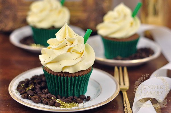 caramel frappuccino cupcakes