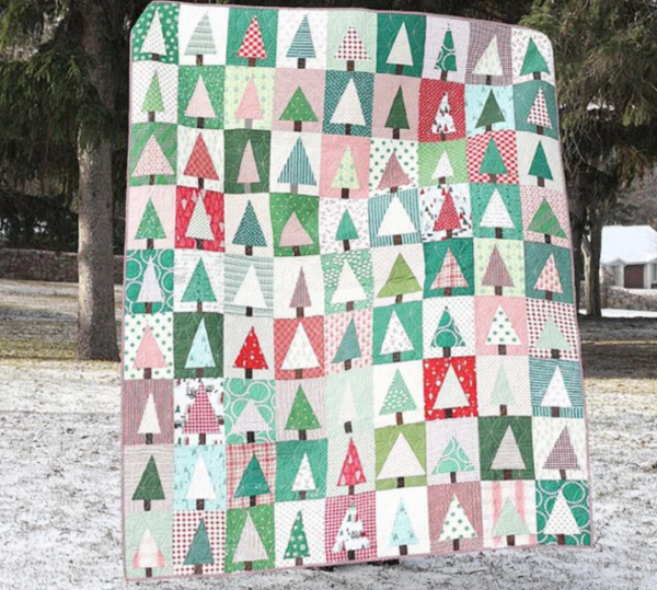 Graphic Inspiration for Modern Christmas Quilts | Craftsy