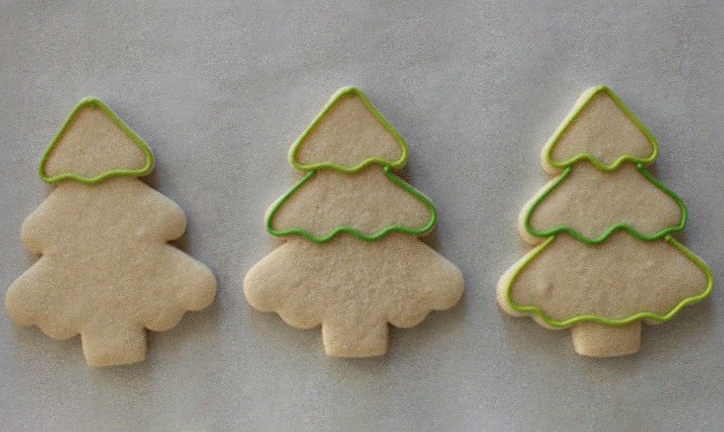 Decorated Christmas Tree Cookies Craftsy