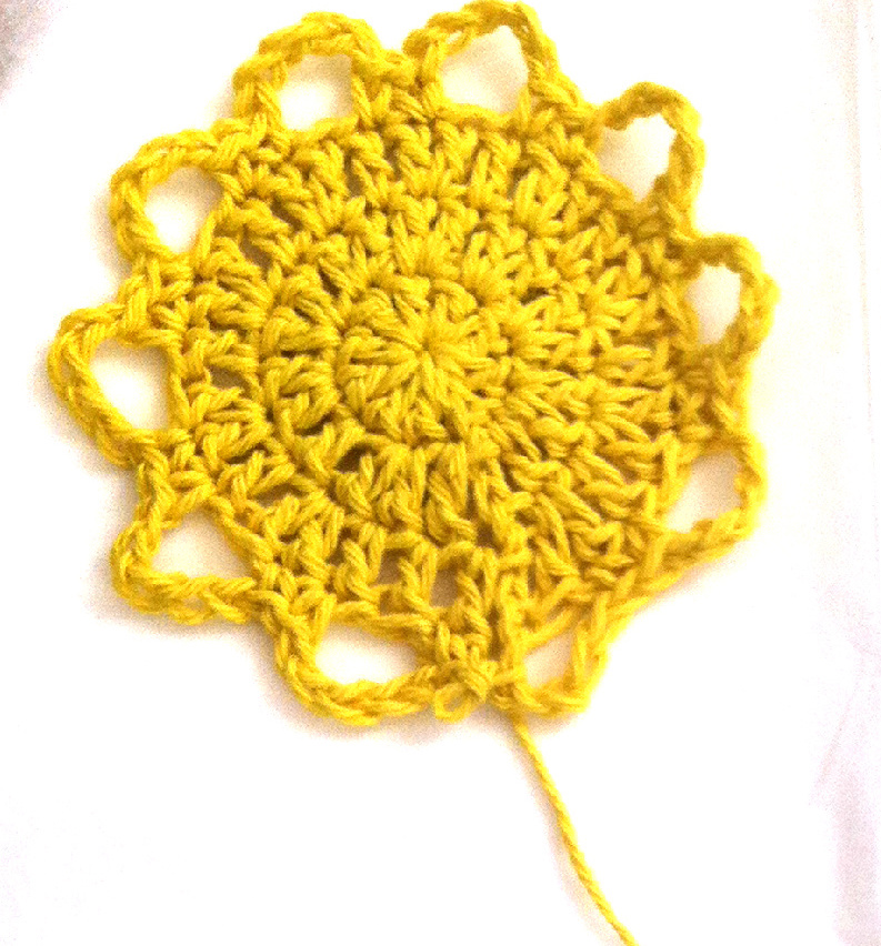 crochet flower