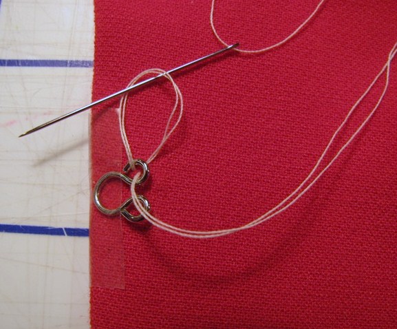 How to Sew a Hook and Eye: 15 Steps (with Pictures) - wikiHow