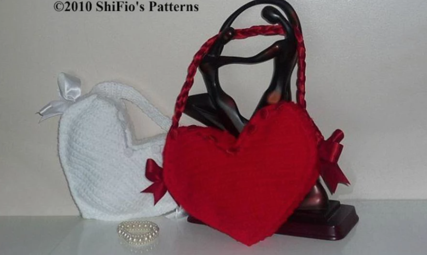 How To Crochet A HEART ❤️ BAG Tutorial Free Pattern #DIY CUTE