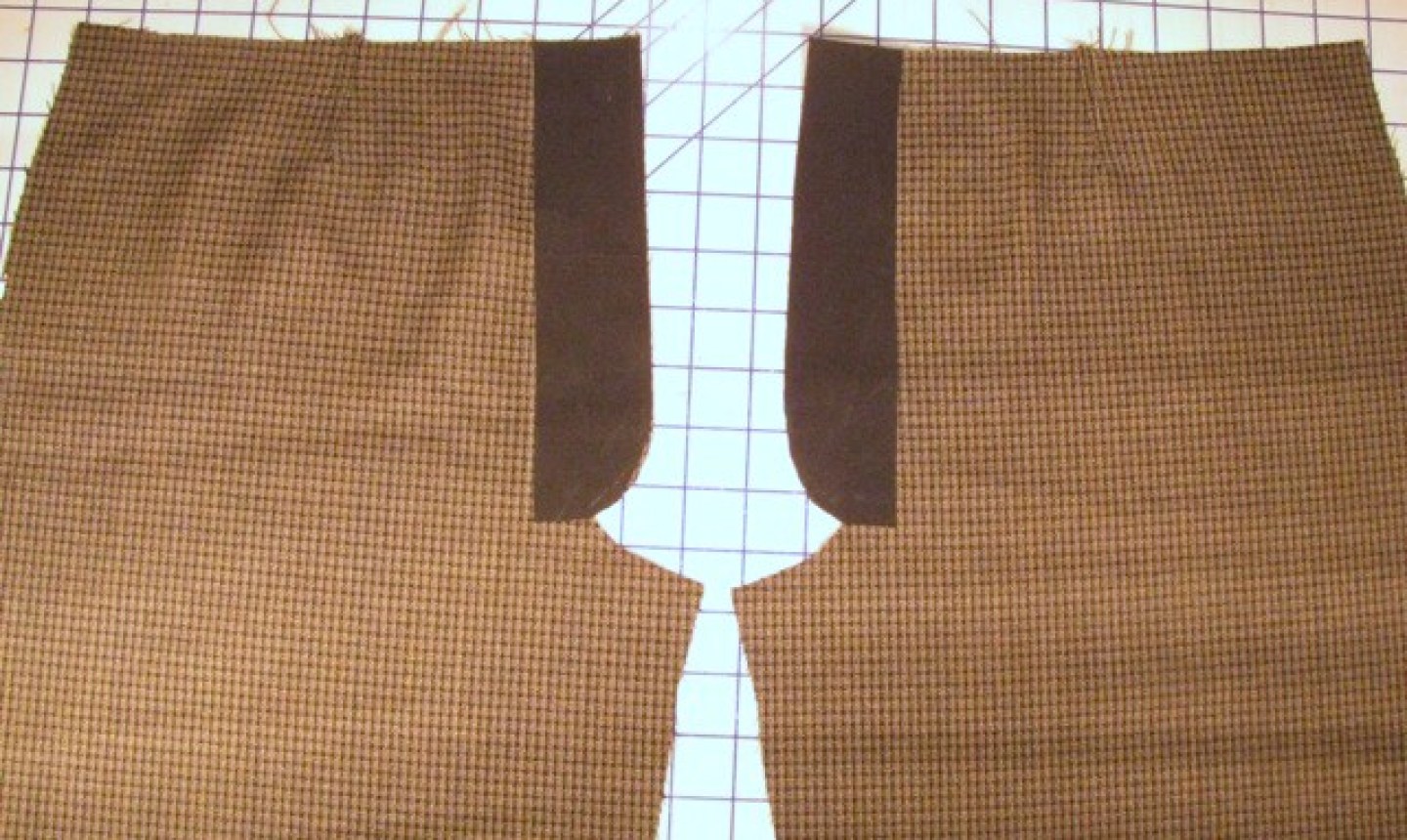 sewing front fly seam