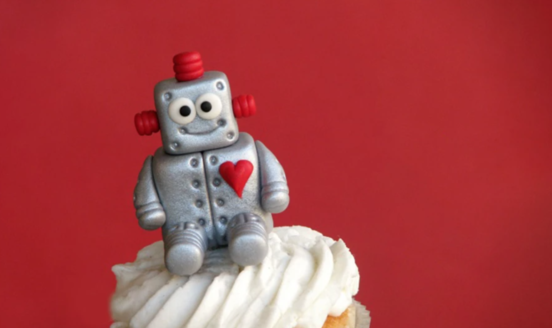 love machine fondant topper