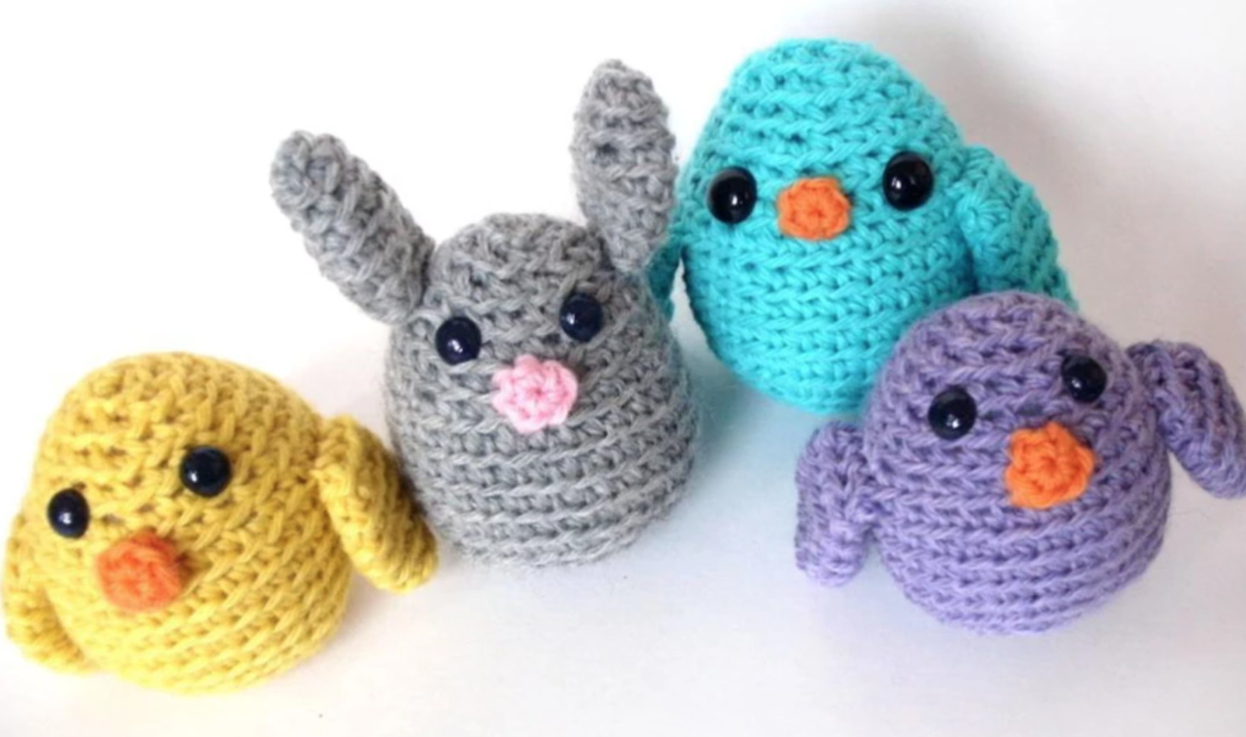 amigurumi baby birds