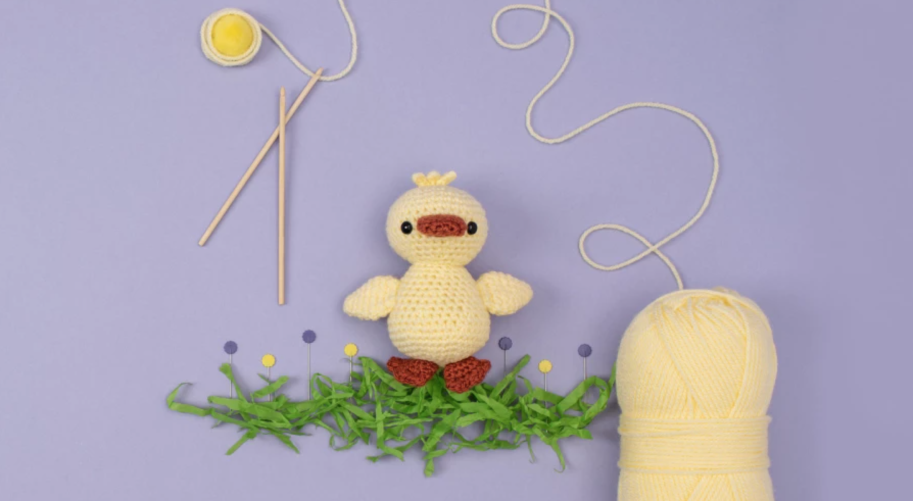 amigurumi duckling