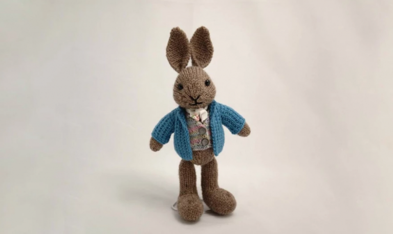 well dressed knit bunny