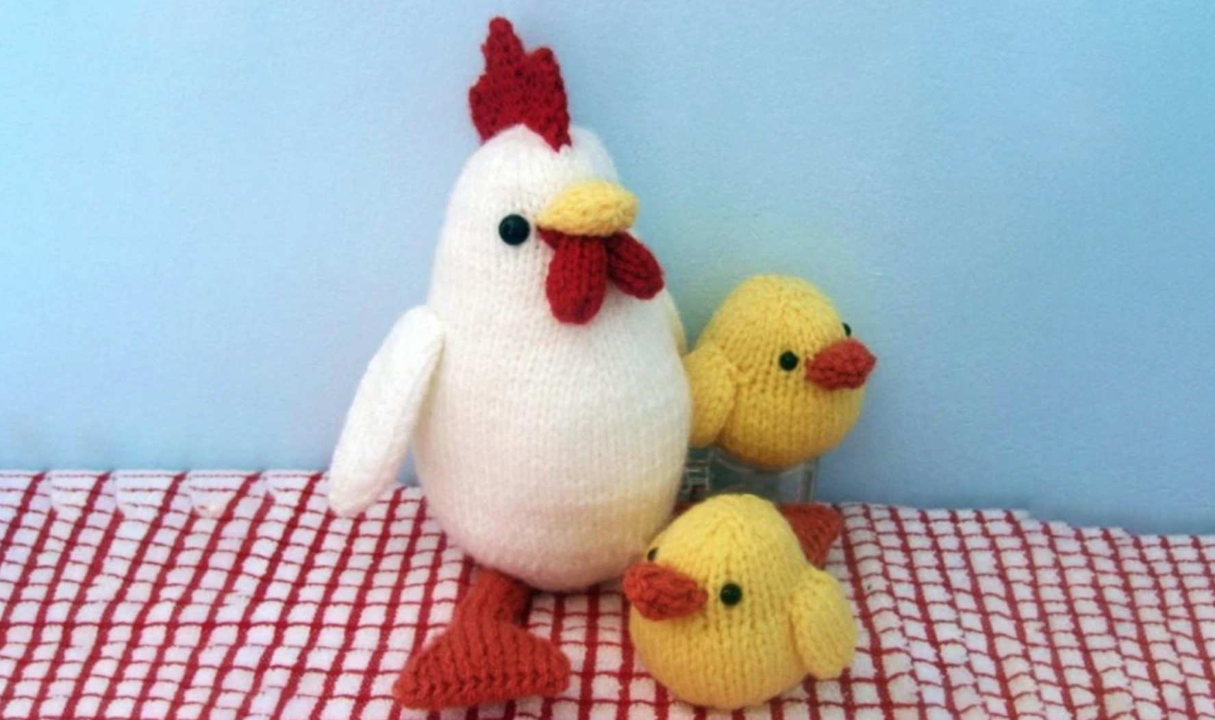 hen and chicks amigurumi