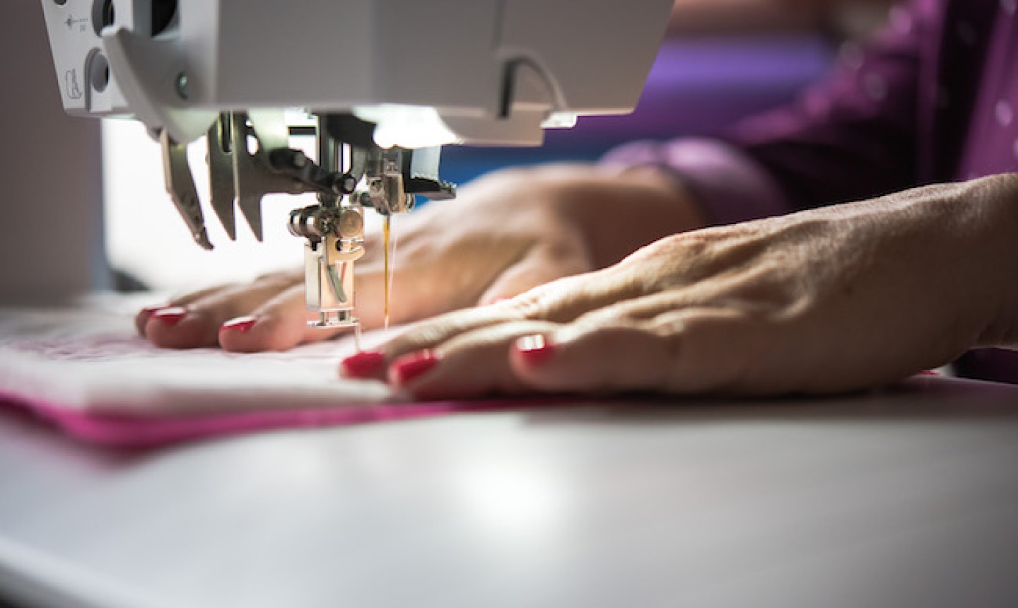 sewing machine quilting