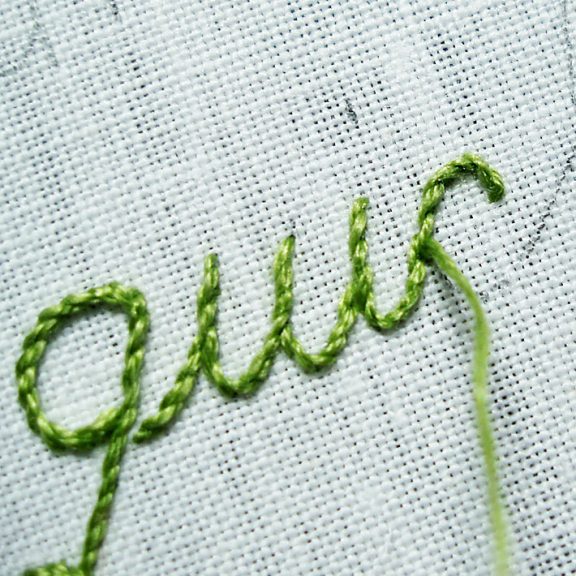 Learn How to Embroider Your Handwriting! | Craftsy