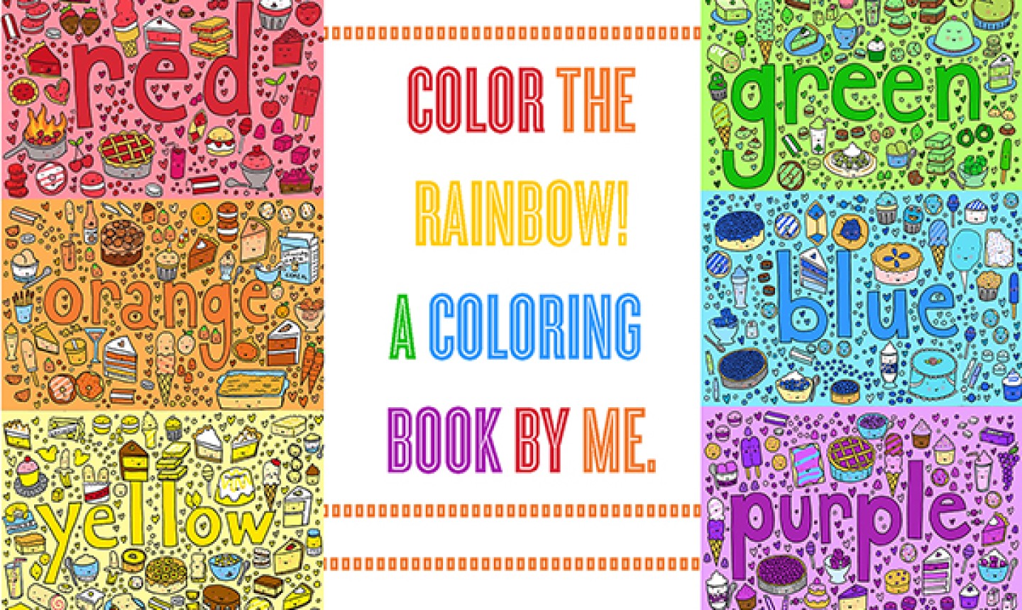 rainbow coloring book