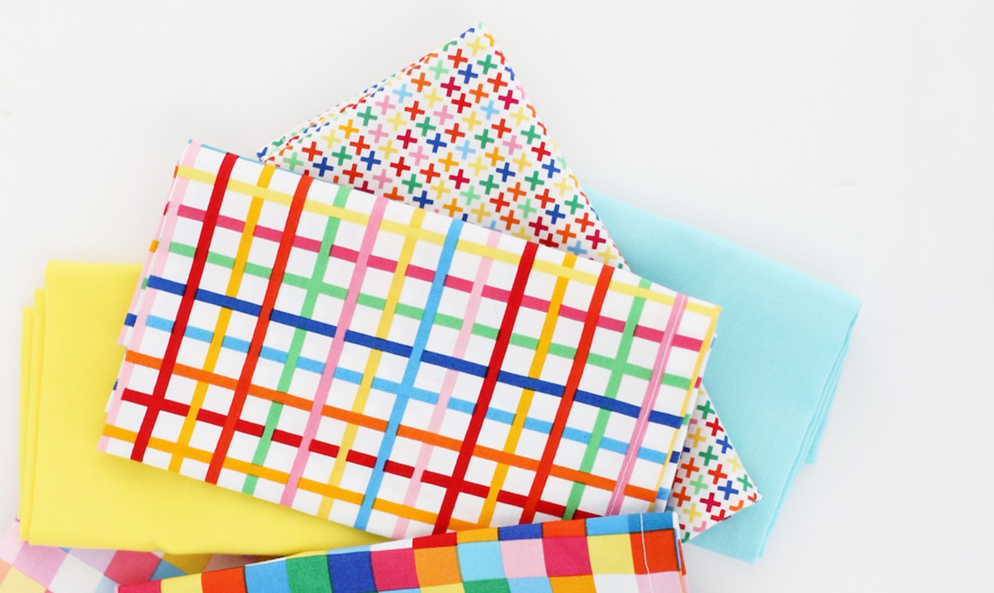 colorful napkin pile