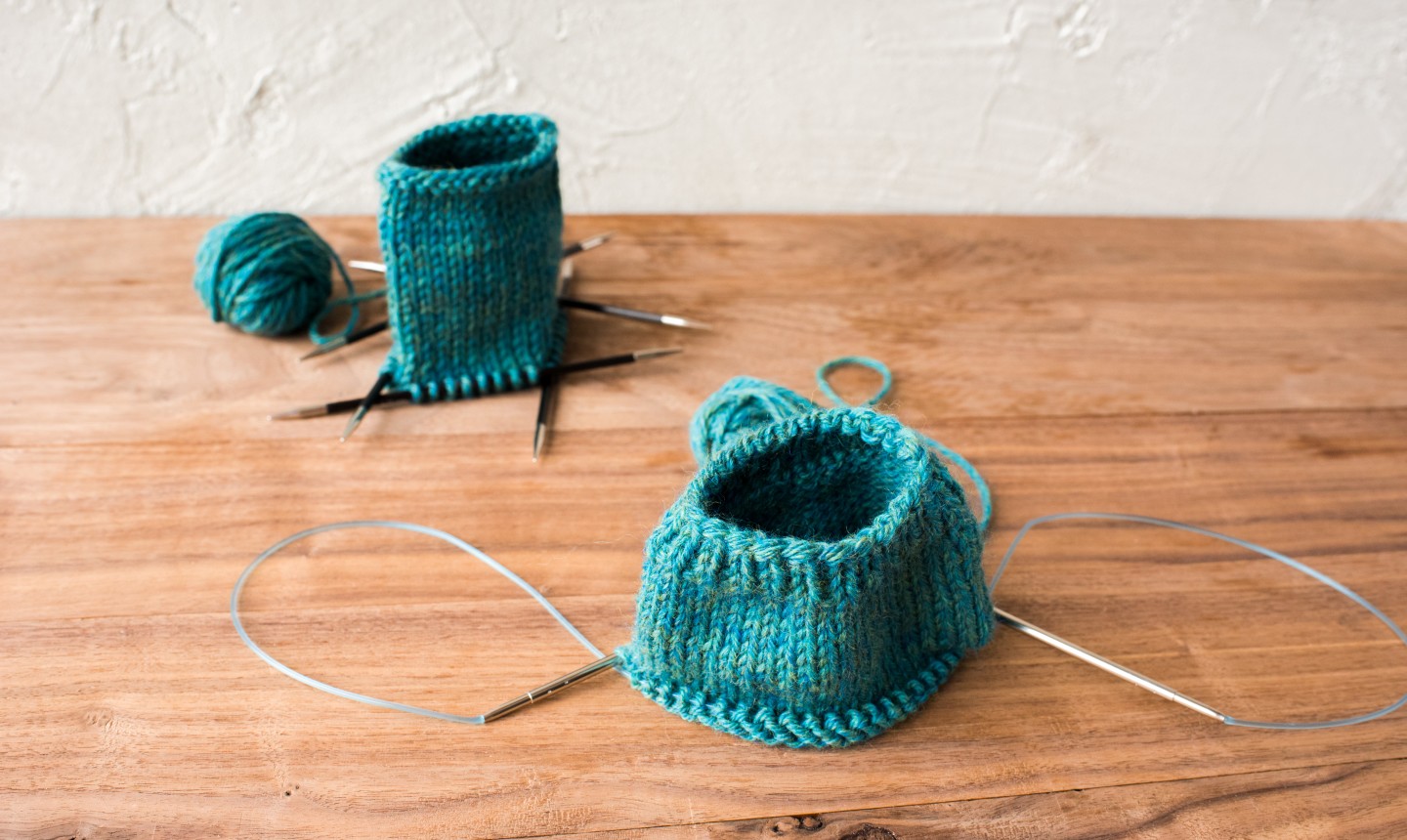 The Sock Needles Debate DPNs vs. Magic Loop Craftsy