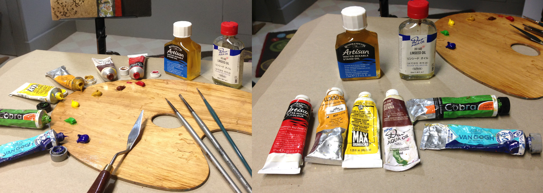 How to Make Oil Painting Medium by Mixing Linseed Stand Oil and