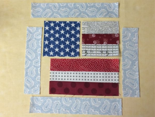 Flag Quilt Block Tutorial: FREE on Bluprint | Craftsy