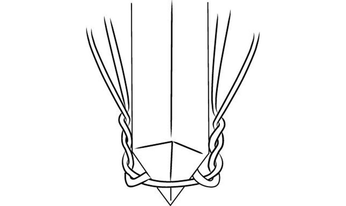 ilustração de pedra de torção