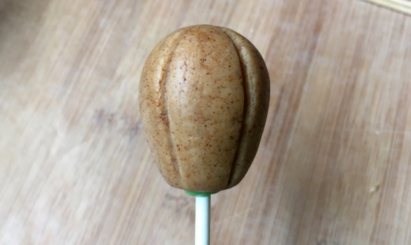 shaped cactus cake pop dough