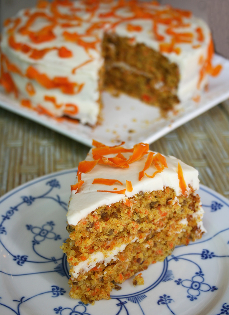 Easy Carrot Cake Recipe - Baran Bakery