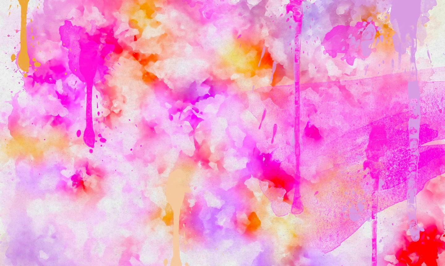 Abstract Watercolor Brushes No1 Poster - Abstract painting 