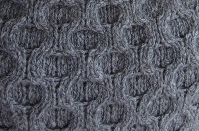 The Honeycomb Stitch Is the Key to Gorgeous Knitted Cablesarticle featured image thumbnail.