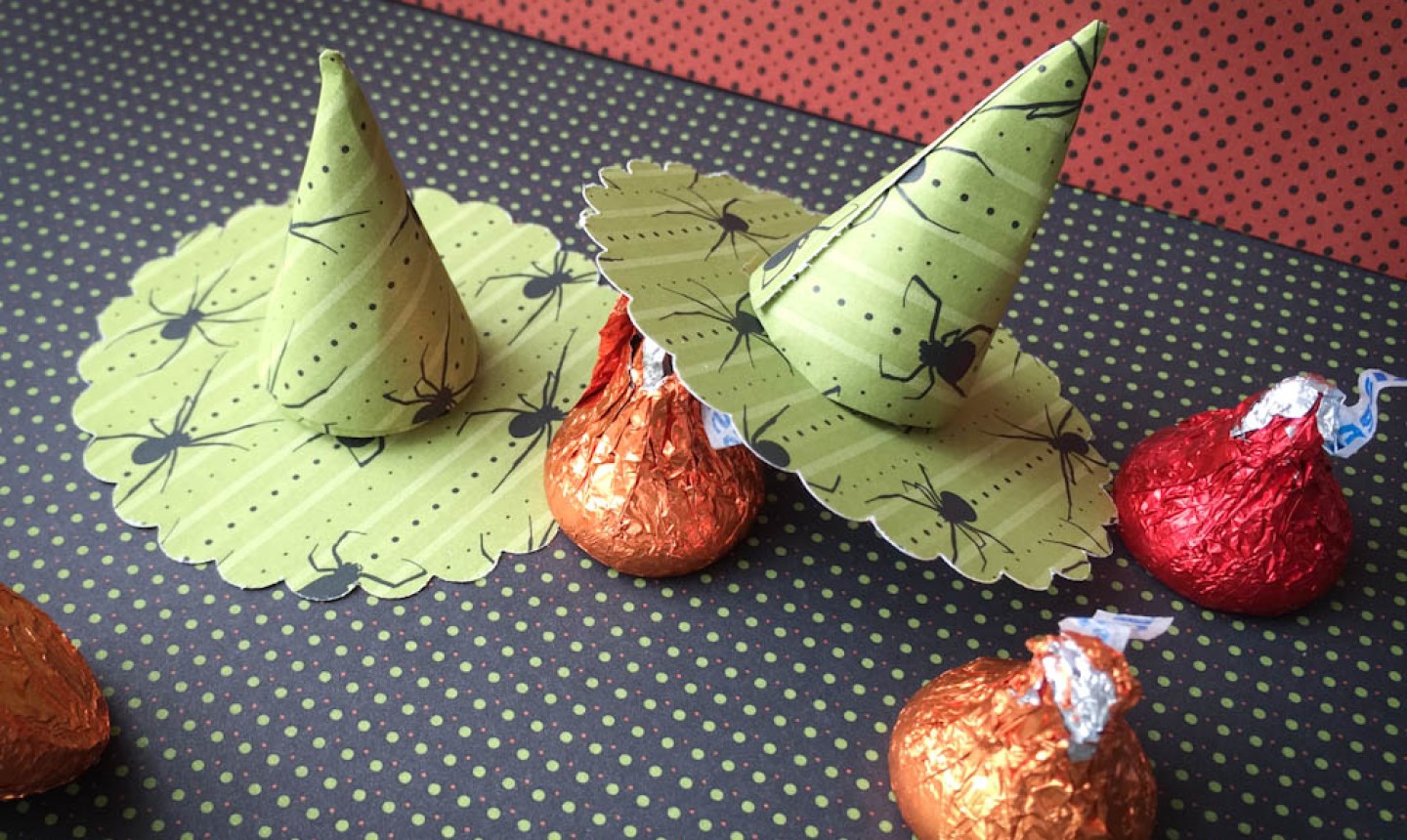 Witch Hat Straw Toppers for Halloween - Create Craft Love