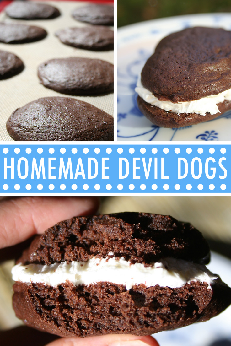homemade devil dogs