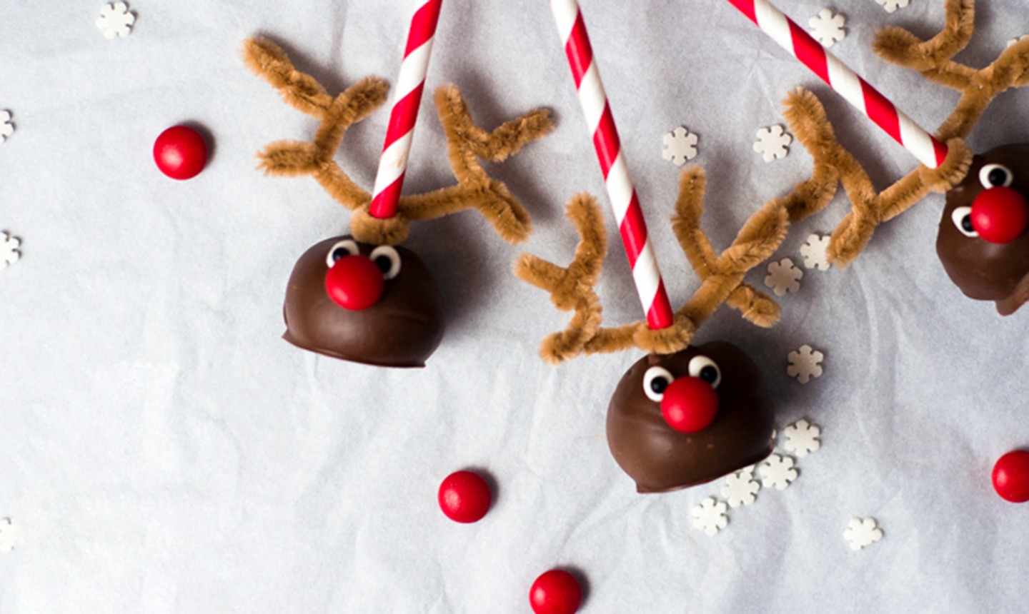 reindeer cake pops