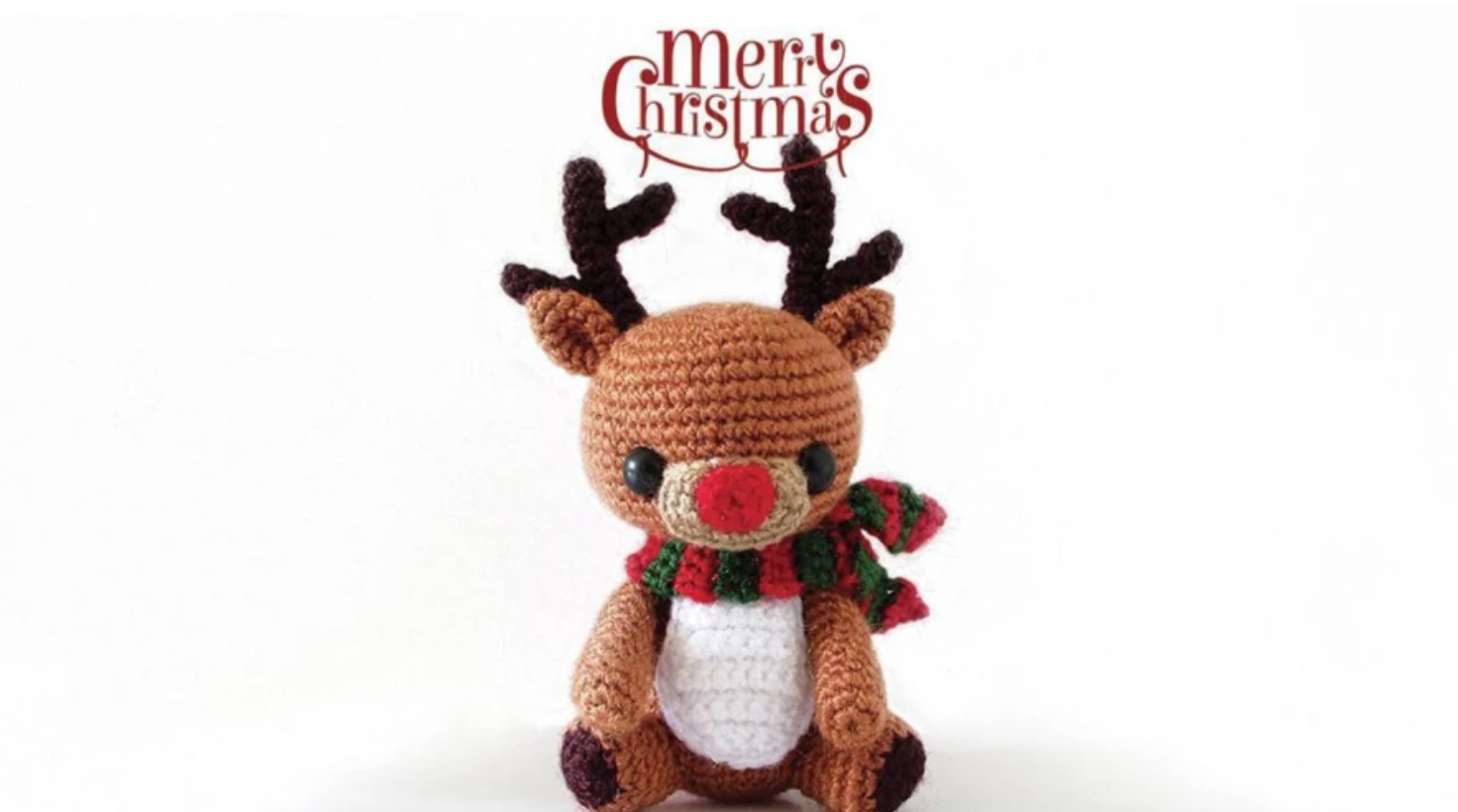 crochet reindeer amigurumi