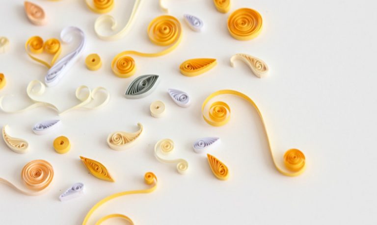 paper quilled shapes