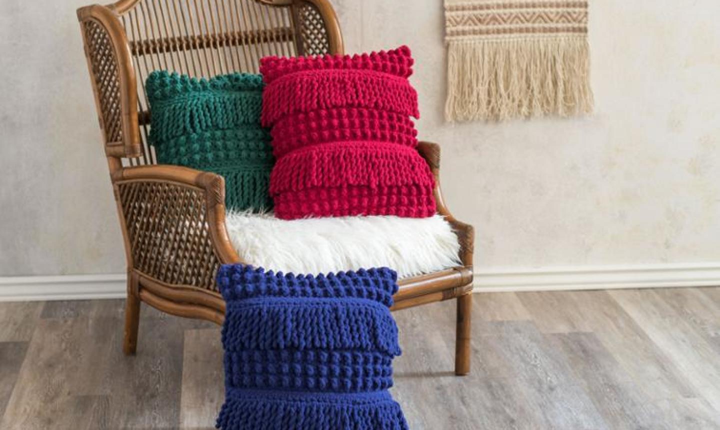 Crochet Pillow Covers That Fit and Function