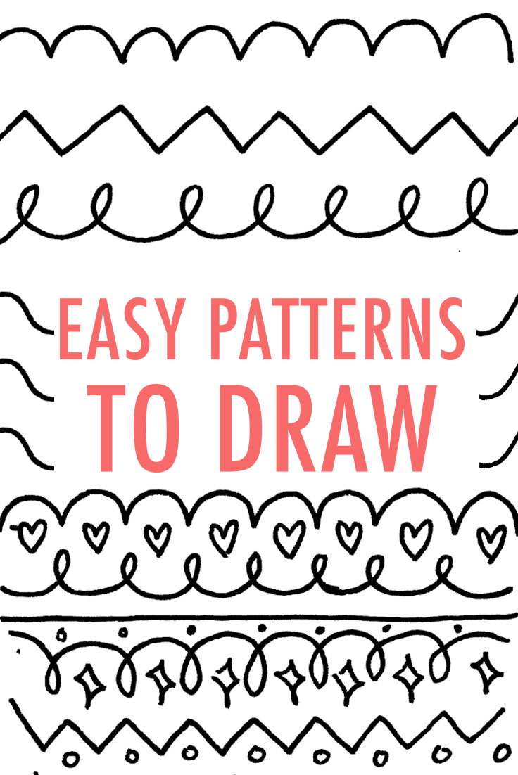 easy pattern drawings