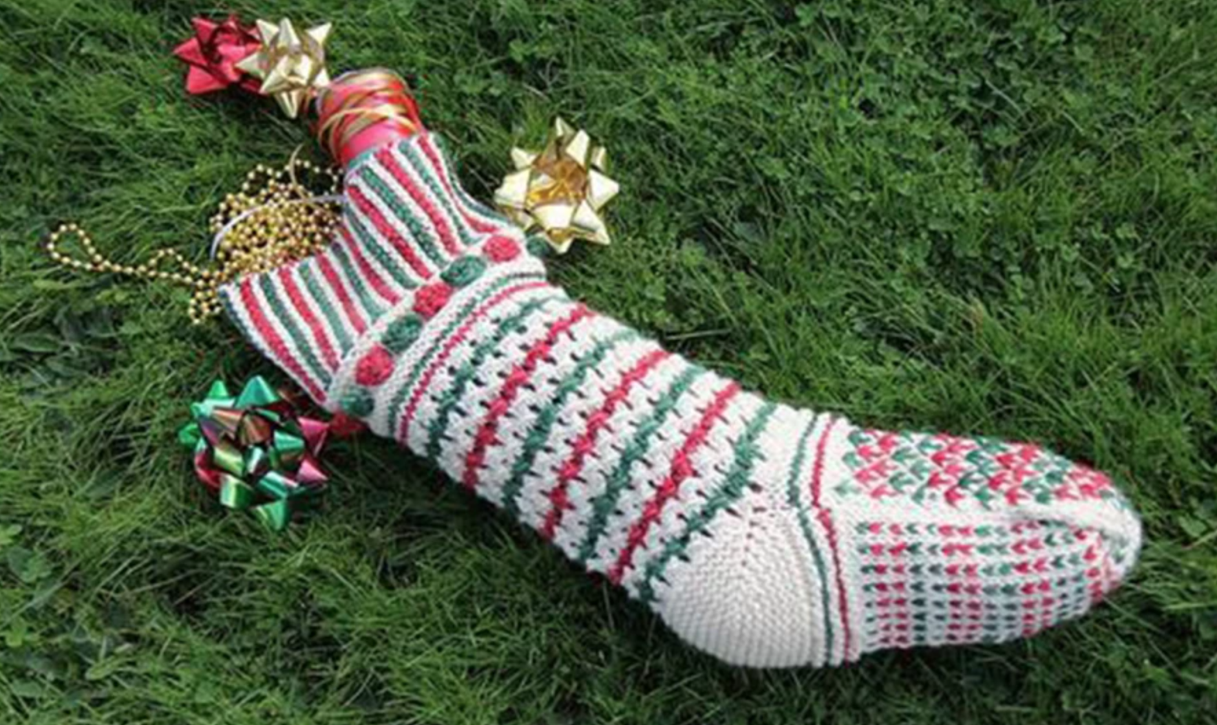 knit fiesta stocking