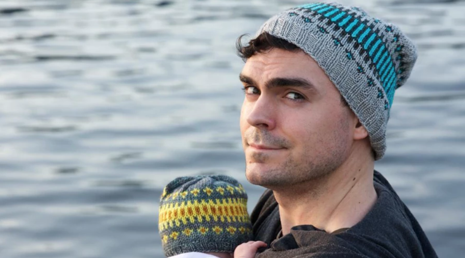 man wearing fair isle hat