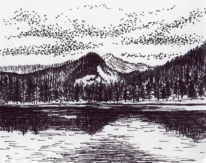 Featured image of post Simple Easy Lake Drawing