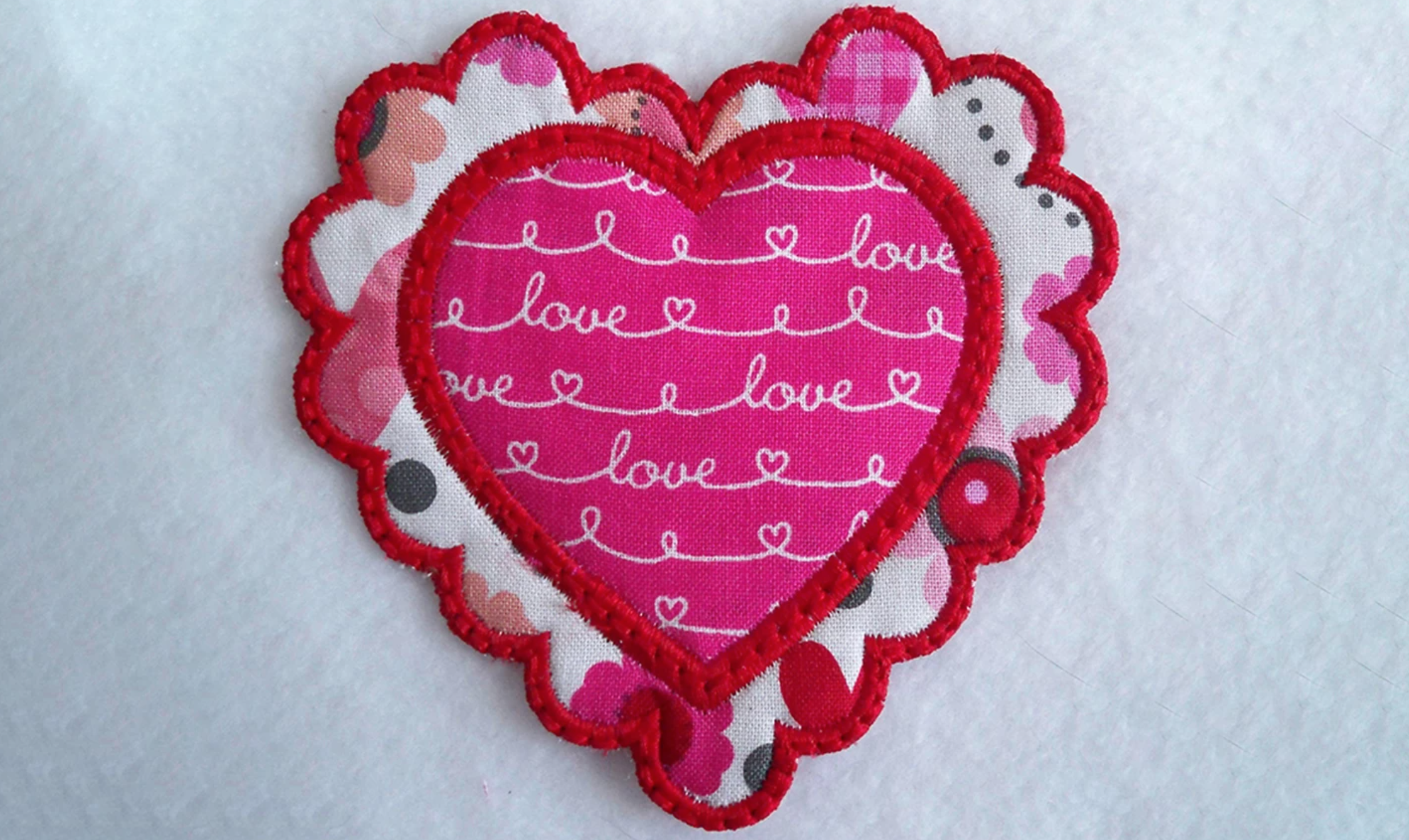 Valentine Appliqué Designs: A FREE Tutorial + Fun Patterns