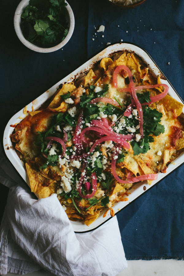 Easy Chicken Chilaquiles Casserole Recipe With Tortilla Chips