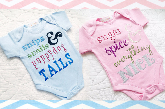 personalized baby onesies embroidered