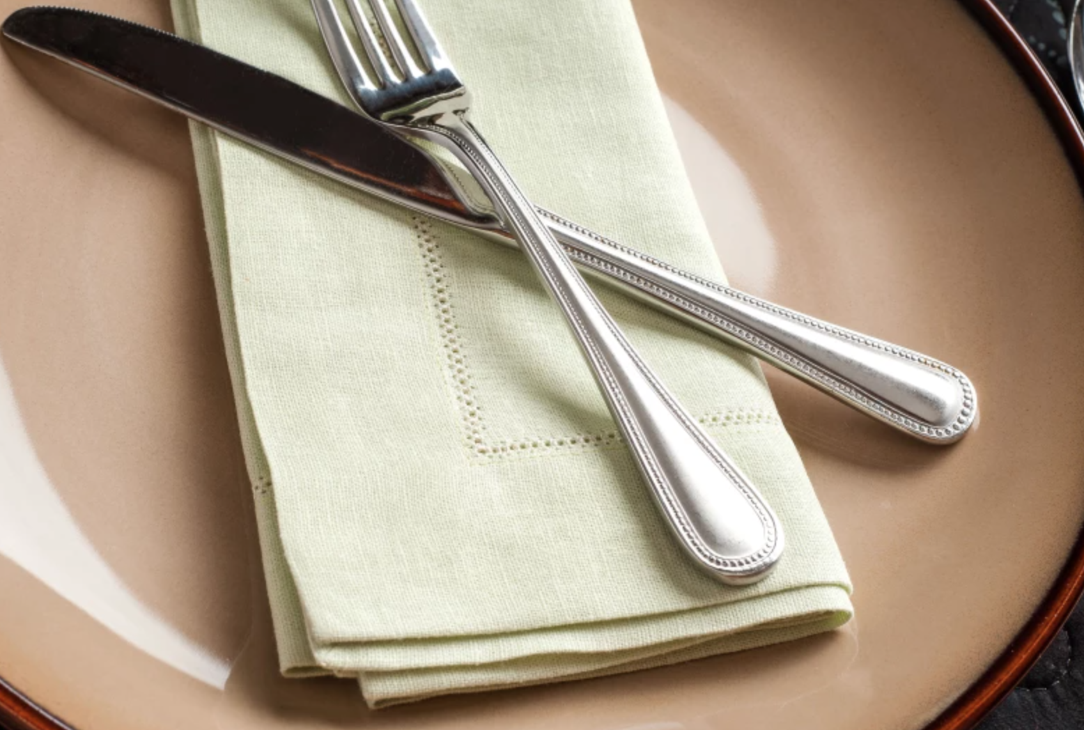 hem stitched napkins