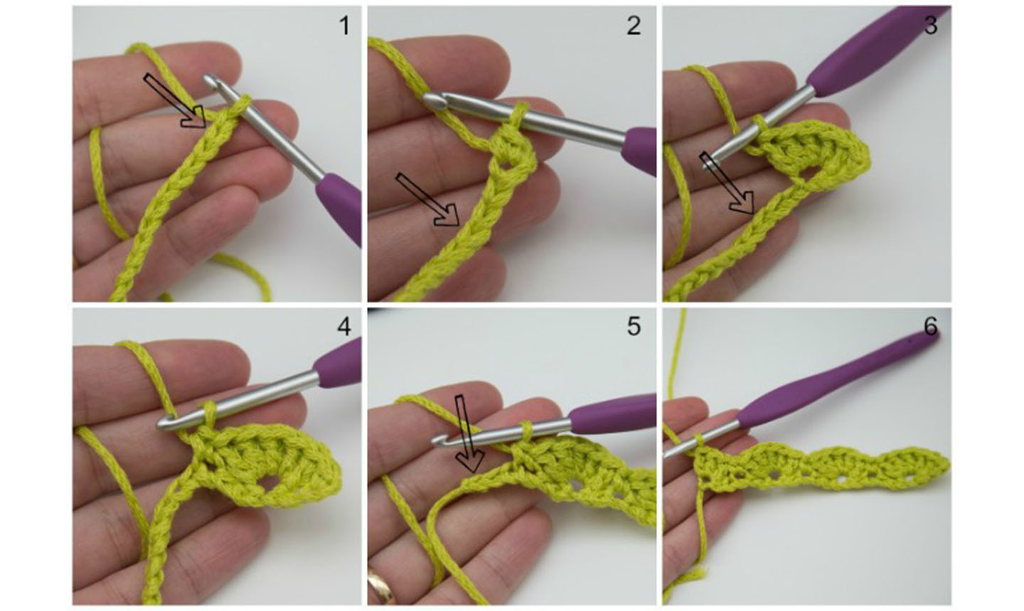 Photo Tutorial – How To Crochet: The Open Shell Stitch! – crochetmelovely