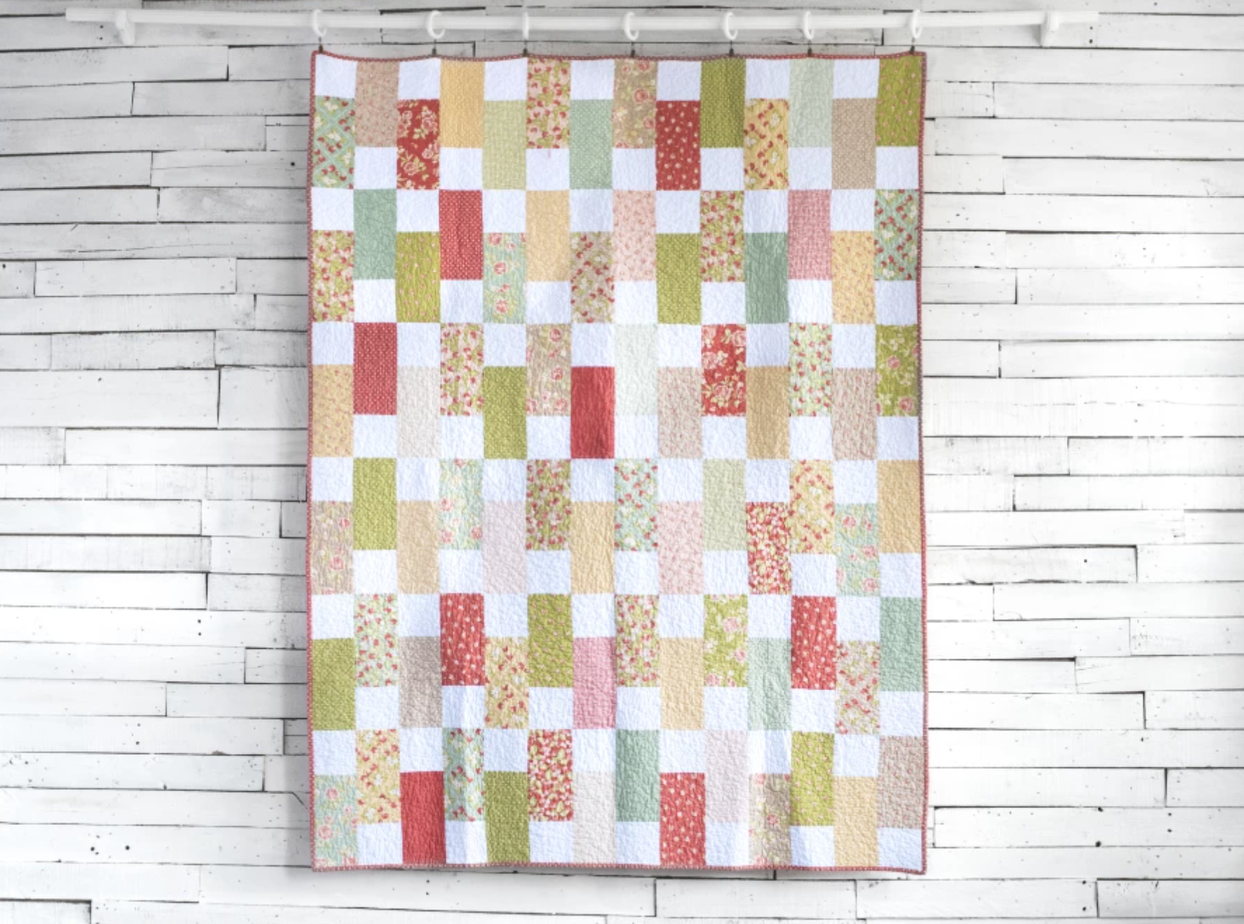 layer cake brick quilt