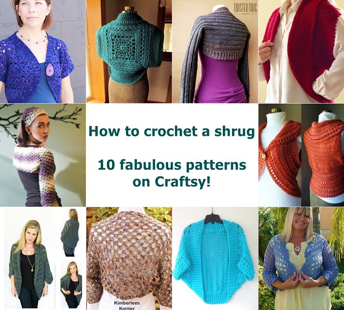 Printable Crochet Shrug Patterns