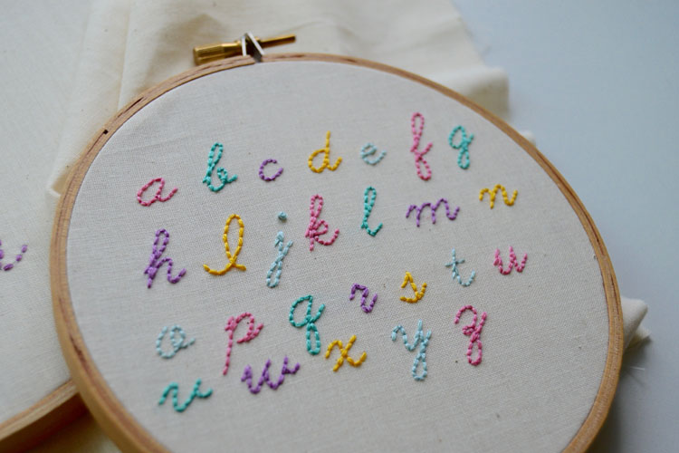 4 Surprisingly Easy Stitches for Perfect Hand Embroidered Lettersarticle featured image thumbnail.