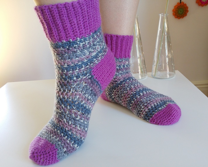 33 Easy Crochet Socks for All Ages - Stitch11