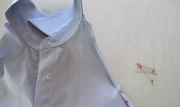 Make a DIY Apron From a Button-Up Shirt | Craftsy