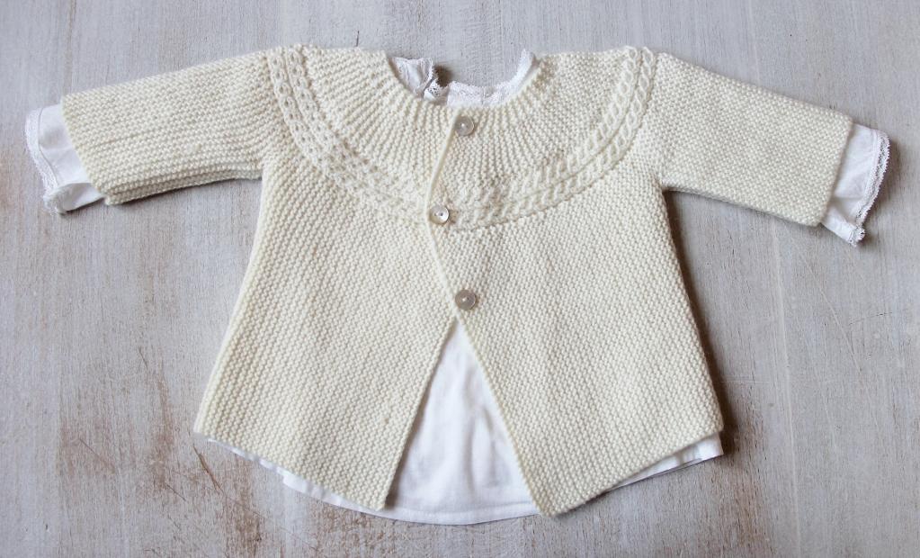 knitting pattern baby jacket