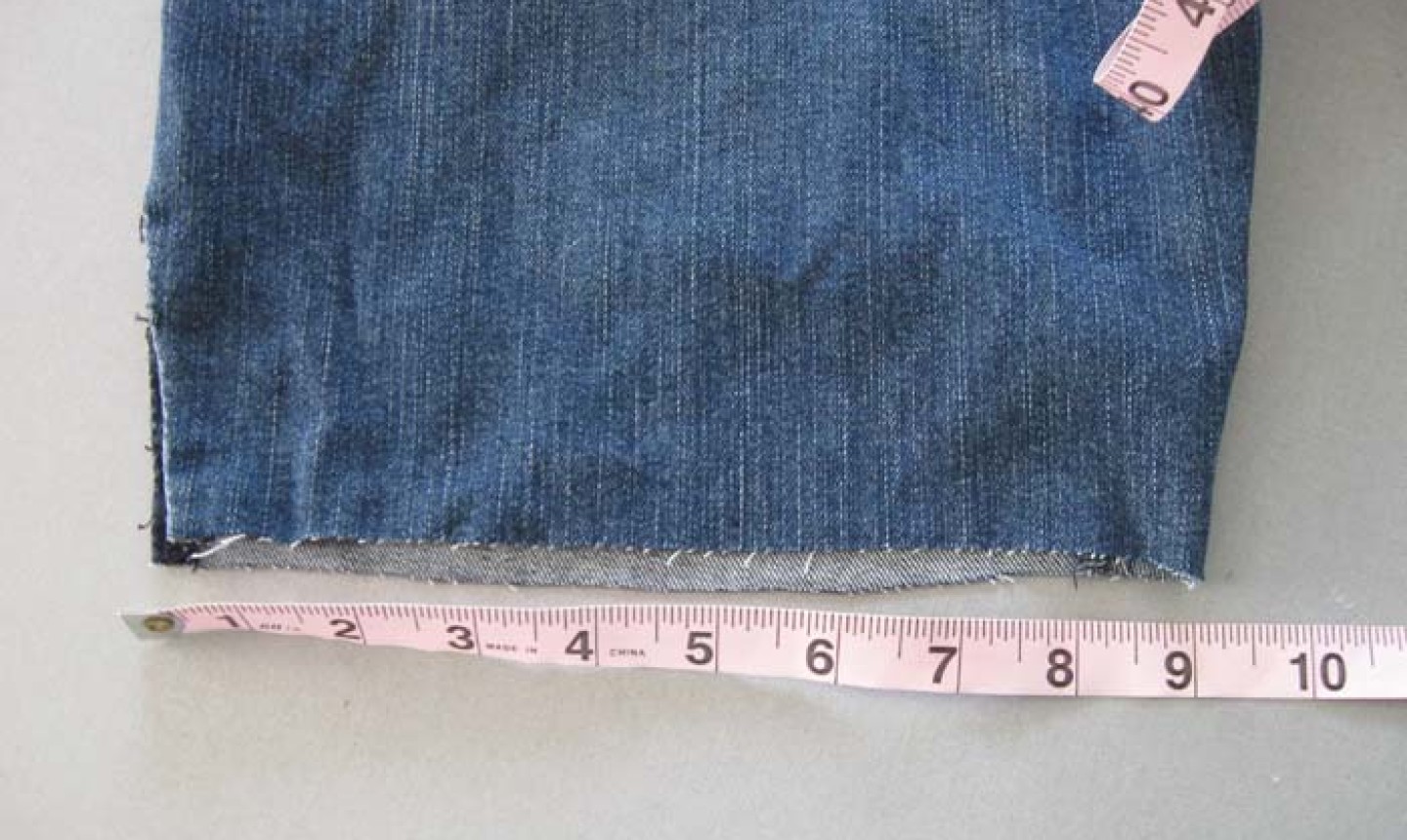 measuring cut shorts
