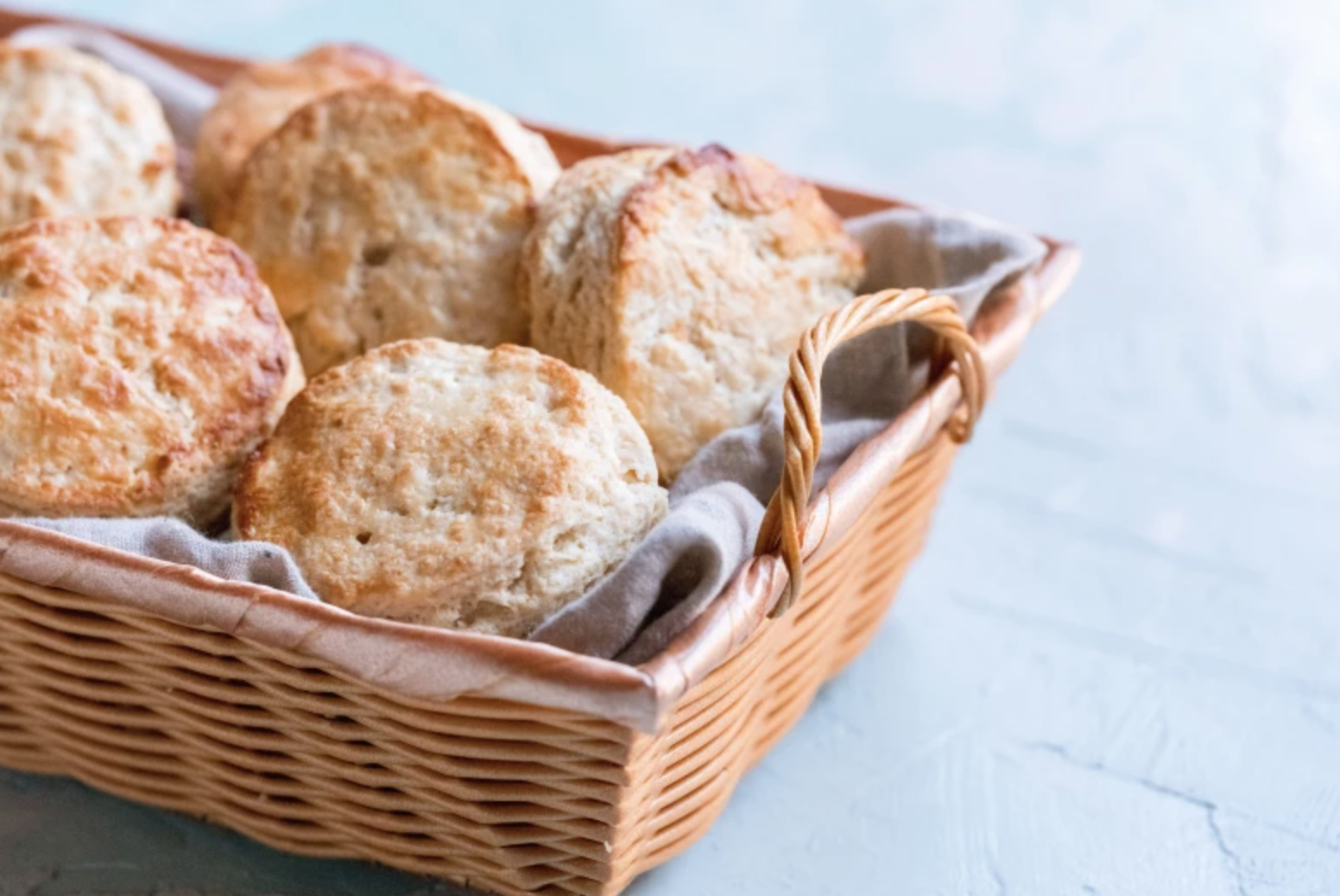 basket of biscuit