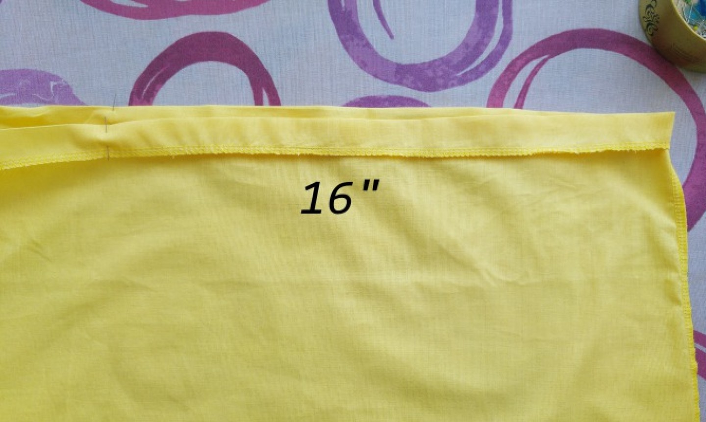 A Vision to Remember All Things Handmade Blog: Converting King Flat Sheet  to a Queen Fitted Sheet