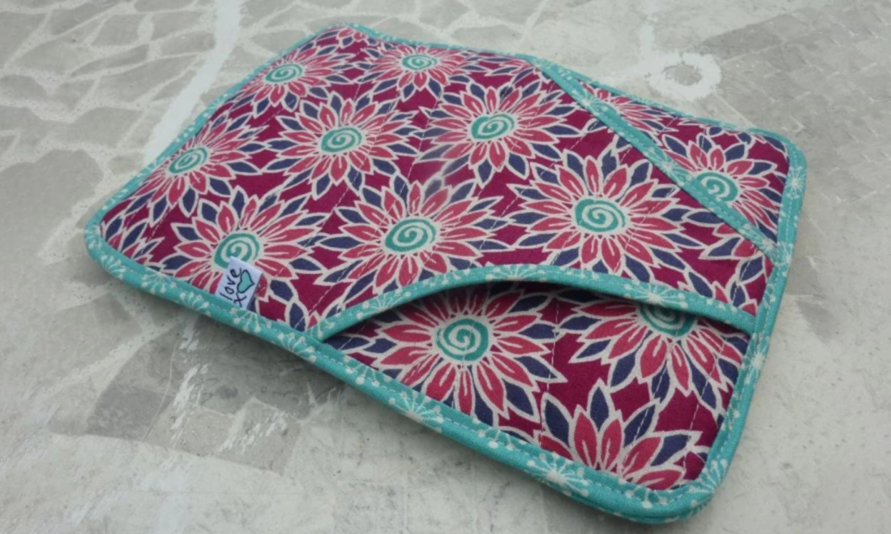 quilted tablet cover